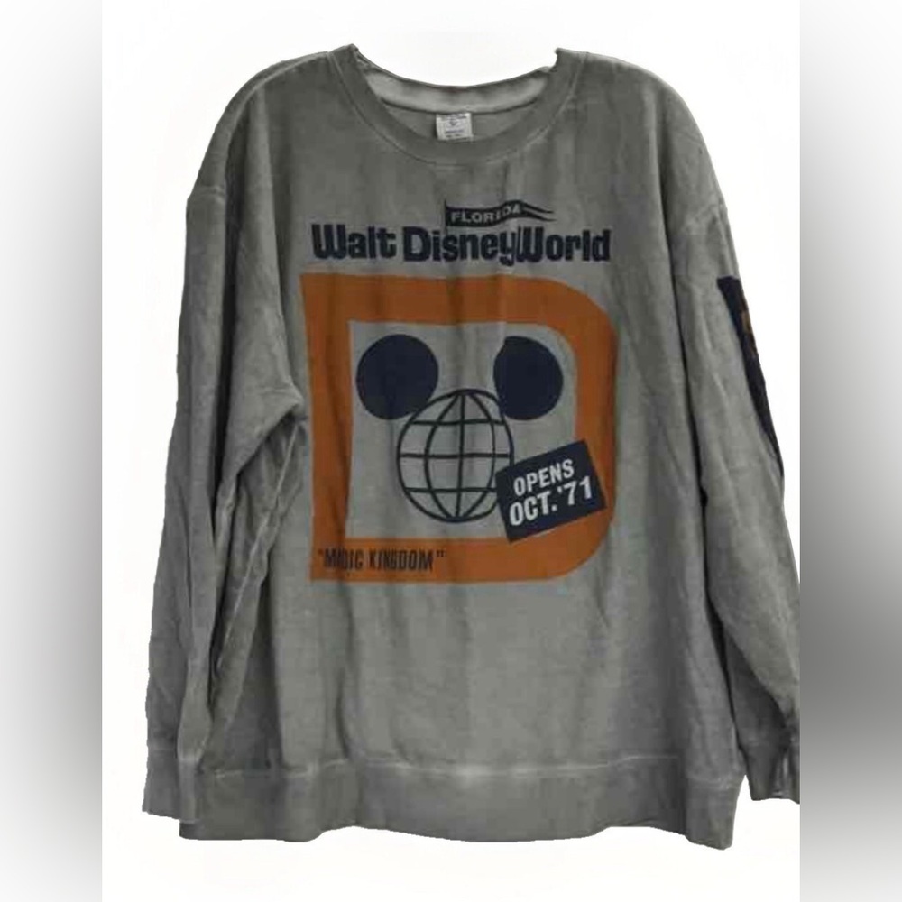 (L) Walt Disney World 50th Anniversary Pullover Sweatshirt for Adults UNISEX